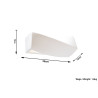 Sieninis keraminis šviestuvas SIGMA MINI - 5 - 21,56 €
