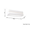 Sieninis keraminis šviestuvas VEGA LINE - 5 - 23,04 €