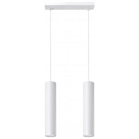 Pakabinamas šviestuvas LAGOS 2 baltas - 1 - 58,70 €