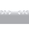 Plafonas RING 6L baltas - 2 - 105,28 €