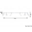 Plafonas RING 6L baltas - 4 - 105,28 €