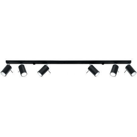 Plafonas RING 6L juodas - 1 - 105,28 €