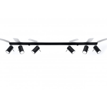 Plafonas RING 6L juodas - 3 - 105,28 €
