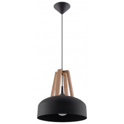 Pakabinamas šviestuvas CASCO juodas - 1 - 54,50 €