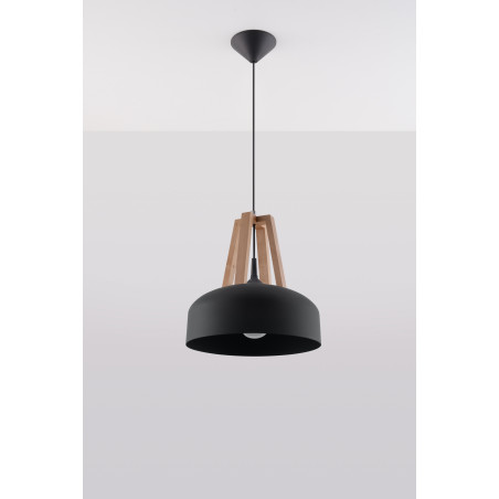 Pakabinamas šviestuvas CASCO juodas - 3 - 54,50 €
