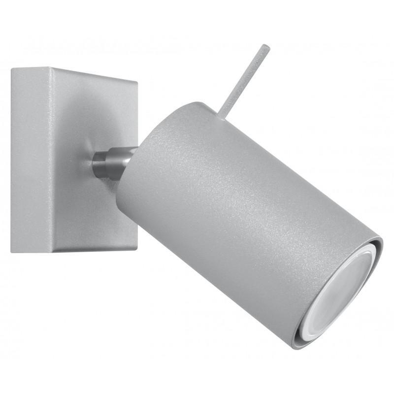 Sieninis šviestuvas RING 1 pilkas - 1 - 19,05 € Sieninis šviestuvas RING 1 pilkas - 1 - 19,05 €