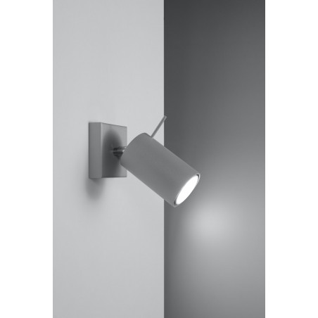 Sieninis šviestuvas RING 1 pilkas - 3 - 19,05 €