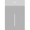 Pakabinamas šviestuvas PASTELO 1 baltas - 2 - 24,05 €