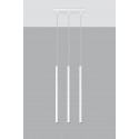 Pakabinamas šviestuvas PASTELO 3 baltas - 2 - 59,24 €