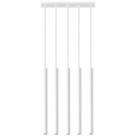 Pakabinamas šviestuvas PASTELO 5 baltas - 1 - 92,14 €