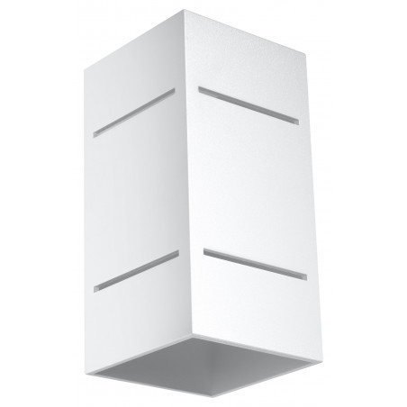 Sieninis šviestuvas BLOCCO baltas - 1 - 44,52 €