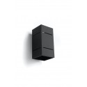 Sieninis šviestuvas BLOCCO juodas - 2 - 44,52 €