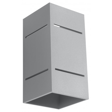 Sieninis šviestuvas BLOCCO pilkas - 1 - 44,52 €