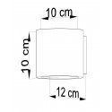 Sieninis šviestuvas ORBIS beton - 4 - 25,40 €