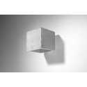 Sieninis šviestuvas QUAD beton - 2 - 25,49 €