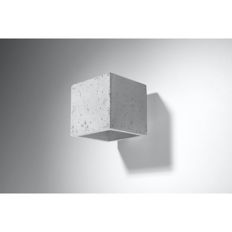 Sieninis šviestuvas QUAD beton - 2 - 25,49 €