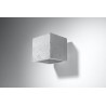 Sieninis šviestuvas QUAD beton - 2 - 25,49 €