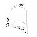 Sieninis šviestuvas ORBIS - 4 - 23,92 €