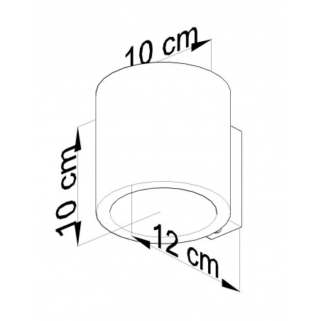 Sieninis šviestuvas ORBIS - 4 - 23,92 €