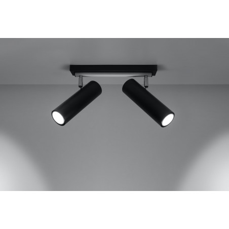 Lubinis šviestuvas DIREZIONE 2 juodas - 3 - 53,36 €