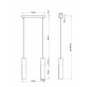 Pakabinamas šviestuvas PABLO 2 baltas - 2 - 64,76 €