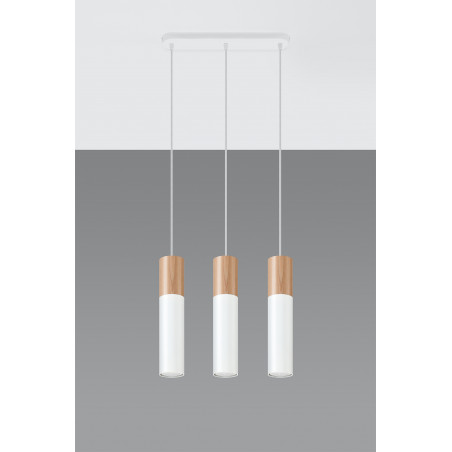 Pakabinamas šviestuvas PABLO 3 baltas - 4 - 93,76 €