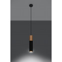 Pakabinamas šviestuvas PABLO juodas - 3 - 34,88 €