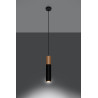 Pakabinamas šviestuvas PABLO juodas - 3 - 34,88 €
