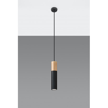 Pakabinamas šviestuvas PABLO juodas - 4 - 34,88 €
