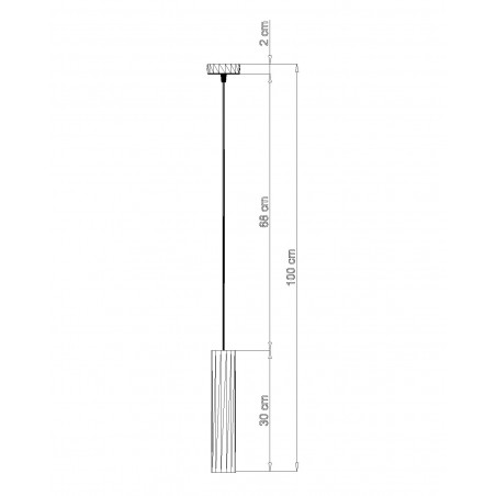 Pakabinamas šviestuvas LINO - 2 - 30,30 €