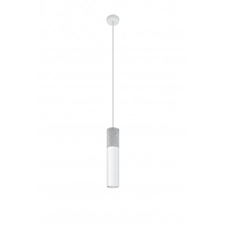 Pakabinamas šviestuvas BORGIO 1 baltas - 1 - 37,86 €