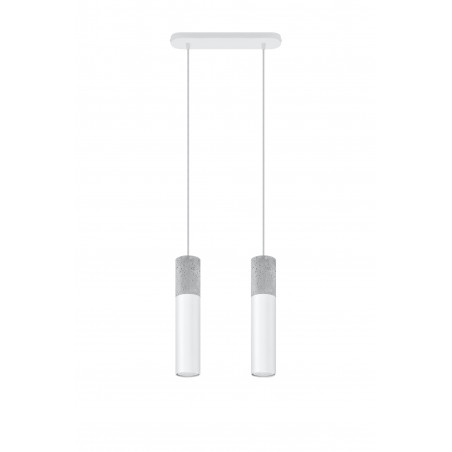 Pakabinamas šviestuvas BORGIO 2 baltas - 1 - 72,75 €