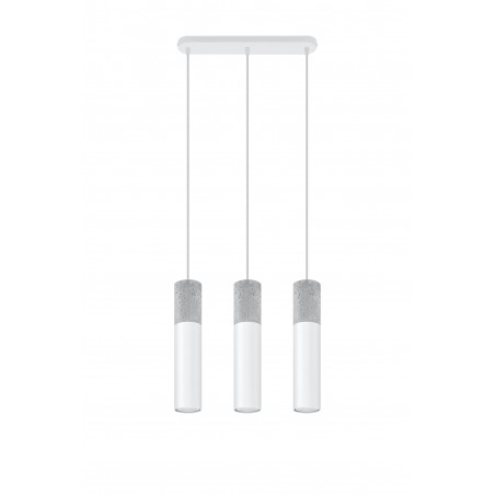 Pakabinamas šviestuvas BORGIO 3 baltas - 1 - 104,62 €
