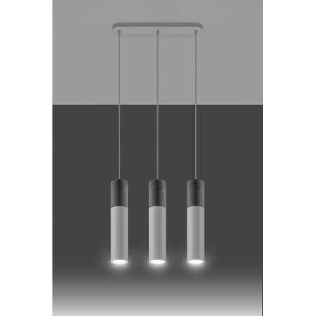 Pakabinamas šviestuvas BORGIO 3 baltas - 3 - 104,62 €