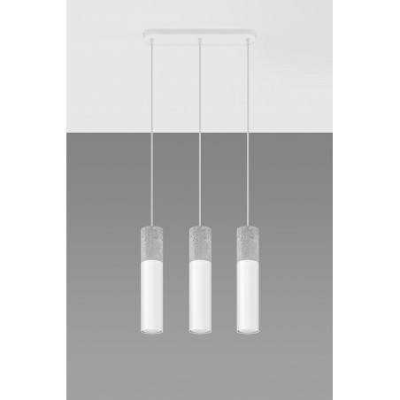 Pakabinamas šviestuvas BORGIO 3 baltas - 4 - 104,62 €