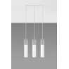 Pakabinamas šviestuvas BORGIO 3 baltas - 4 - 104,62 €
