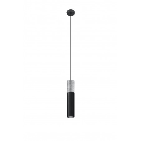 Pakabinamas šviestuvas BORGIO 1 juodas - 1 - 37,86 €