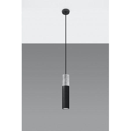Pakabinamas šviestuvas BORGIO 1 juodas - 4 - 37,86 €
