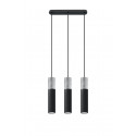 Pakabinamas šviestuvas BORGIO 3 juodas - 1 - 104,62 €