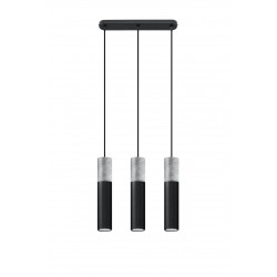 Pakabinamas šviestuvas BORGIO 3 juodas - 1 - 104,62 €