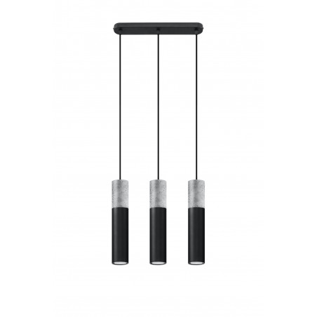 Pakabinamas šviestuvas BORGIO 3 juodas - 1 - 104,62 €