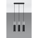 Pakabinamas šviestuvas BORGIO 3 juodas - 4 - 104,62 €
