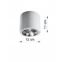 Plafonas TIUBE baltas - 3 - 25,89 €