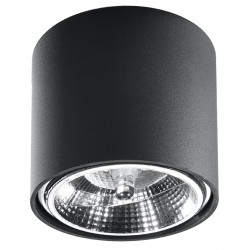 Plafonas TIUBE juodas - 1 - 25,89 €