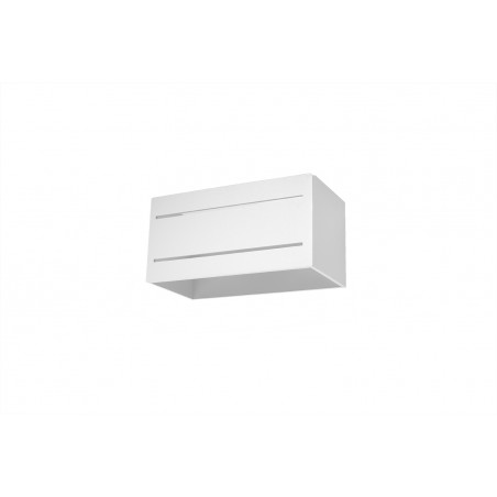 Sieninis šviestuvas LOBO MAXI 2 baltas - 1 - 45,83 €