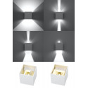 Sieninis šviestuvas LUCA baltas LED IP54 - 4 - 46,06 €