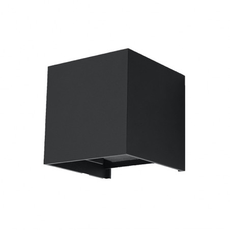 Sieninis šviestuvas LUCA juodas LED IP54 - 1 - 46,06 €