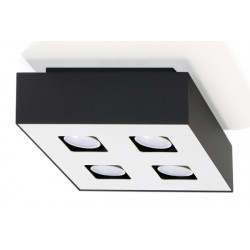 Plafonas MONO 4 juodas - 1 - 47,86 €