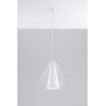 Pakabinamas šviestuvas DEMI baltas - 2 - 49,46 €