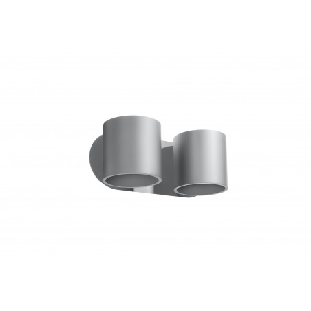 Sieninis šviestuvas ORBIS 2 pilkas - 2 - 49,82 €